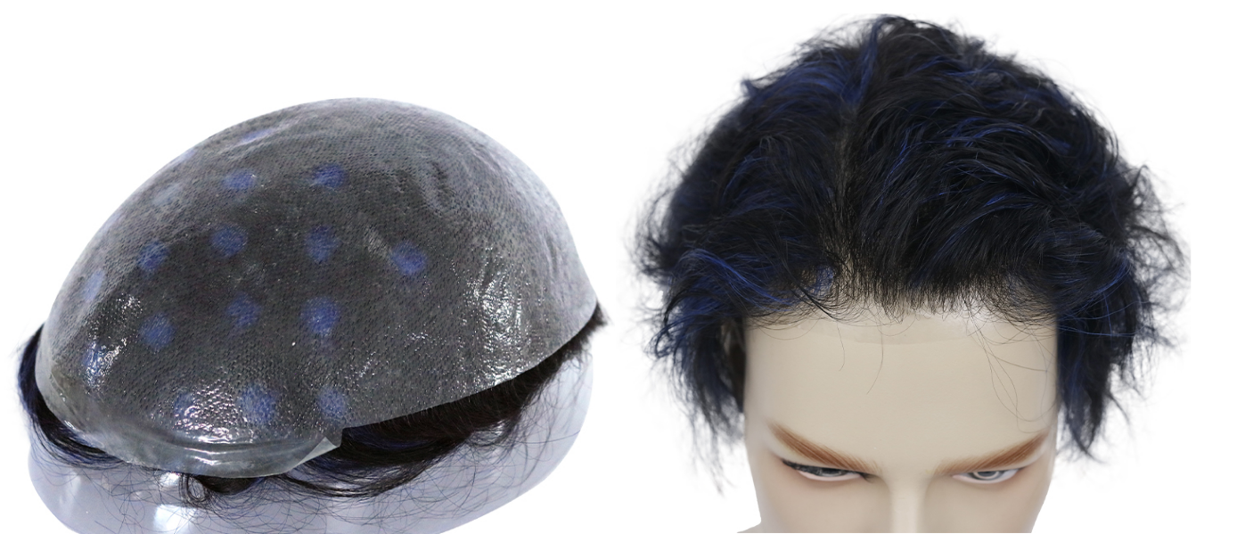 blue hair system